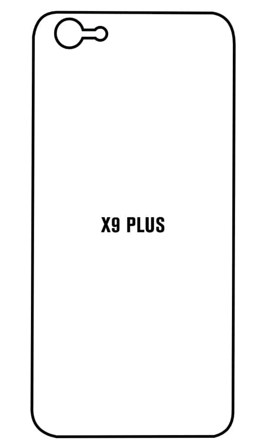 Jeco 99F Kit de Mica Hidrogel AZUL Frontal+Trasera VIVO X9 PLUS