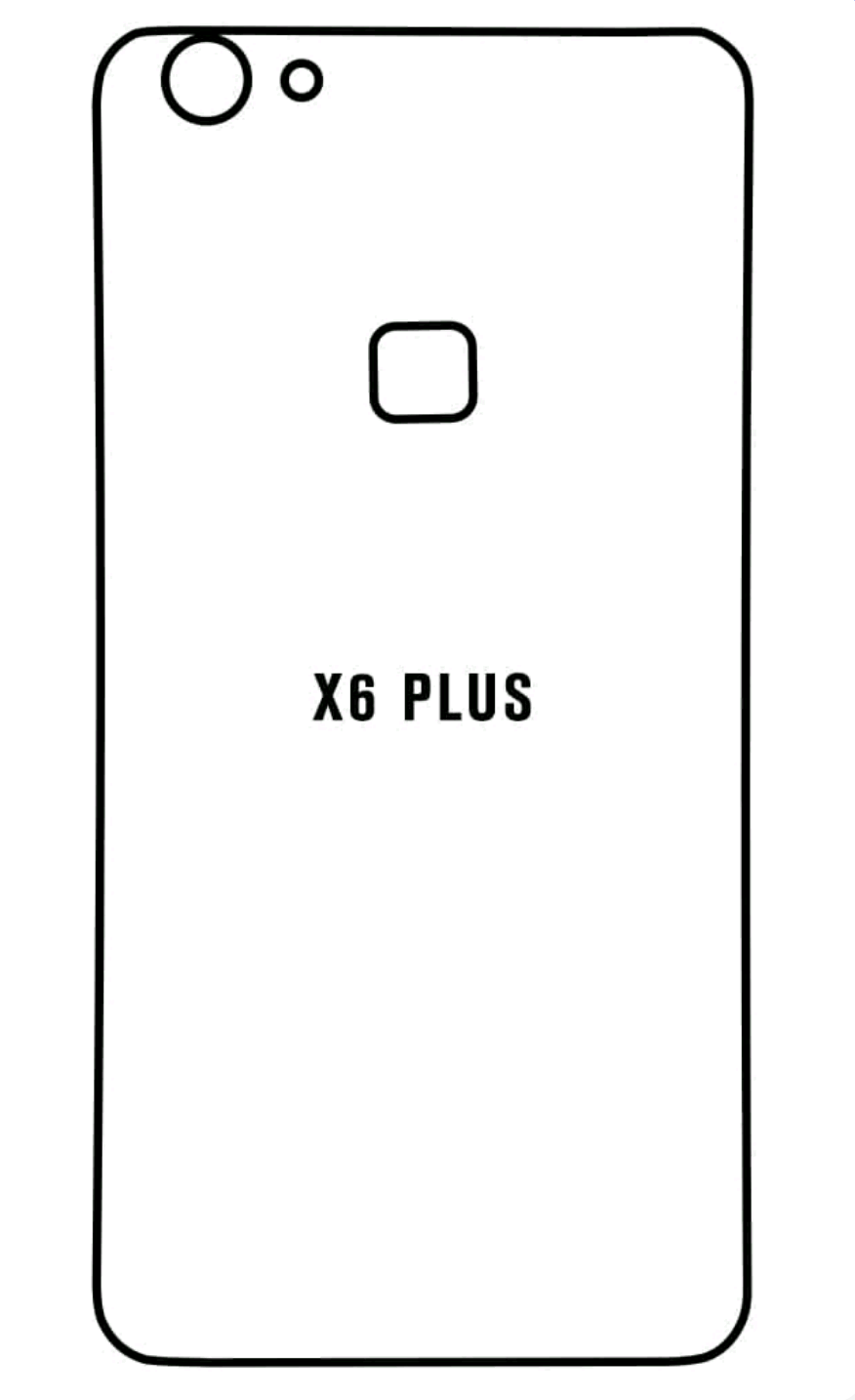 Jeco 99F Kit de Mica Hidrogel AZUL Frontal+Trasera VIVO X6 PLUS