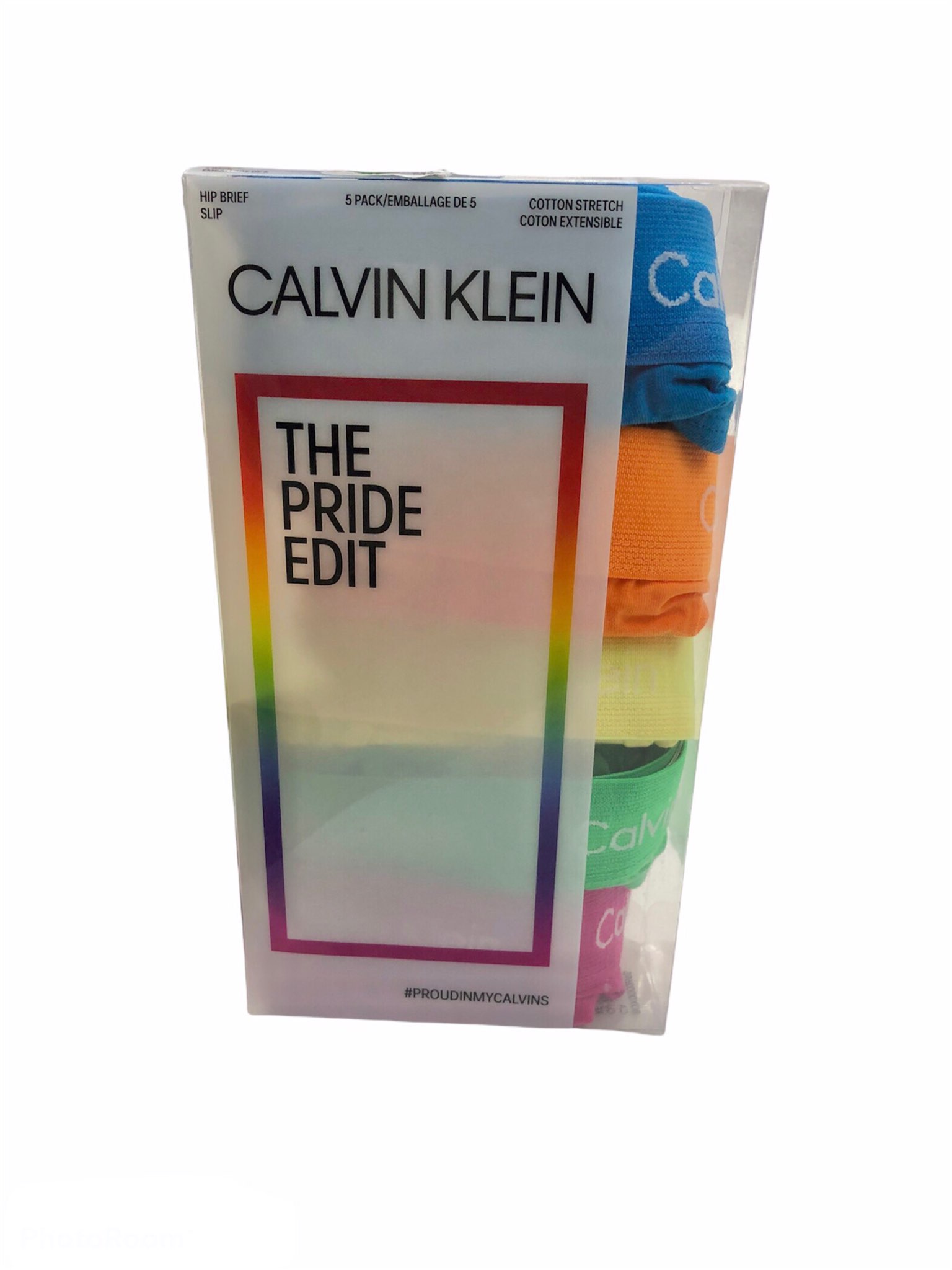 SUSPENSORIO CALVIN KLEIN PRIDE - 5 PACK ALGODON FLEXIBLE 