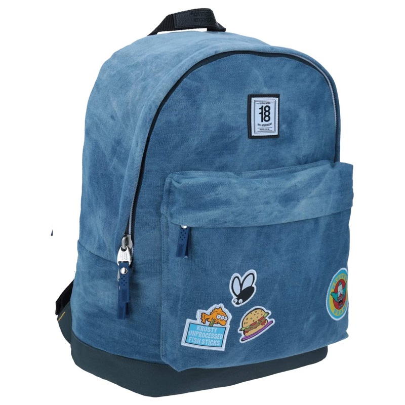 Mochila 1818 Chenson Juvenil Simpson Porta Laptop 15 Bart 1865431-9