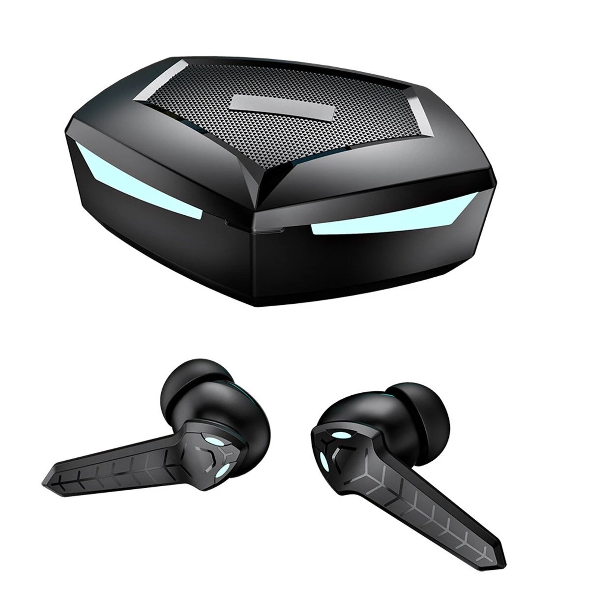 K55 Auriculares inalámbricos Bluetooth Gaming Gaming Headset Juegos  individuales y binaurales Juegos móviles de baja latencia Tws Bluetooth 5.0
