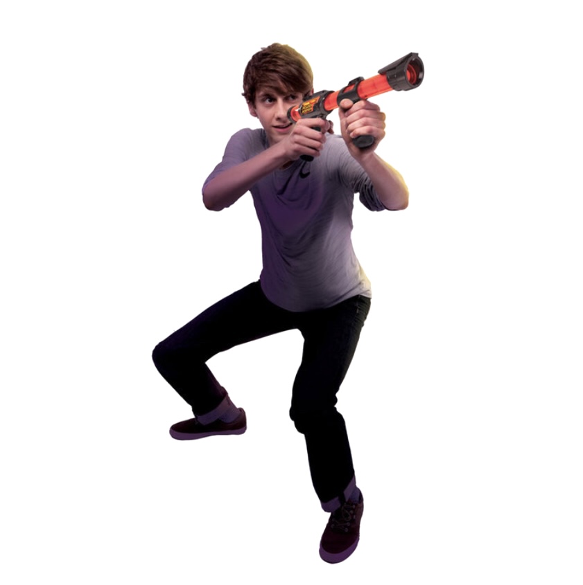 Atomic Power Popper, Paquete de 2 Lanzadores de Proyectiles de esponja