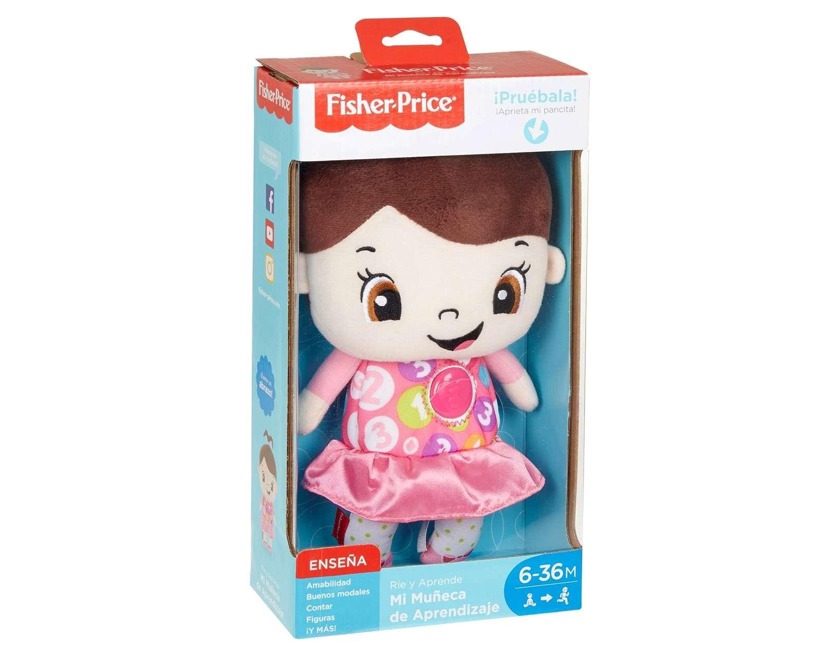 Fisher Price Rie y aprende mi muñeca de aprendizaje
