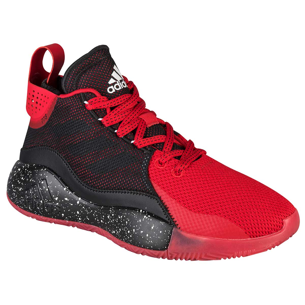 TENIS ADIDAS D ROSE 773 2020 NEGRO/ROJO HOMBRE TALLAS #25 AL #29