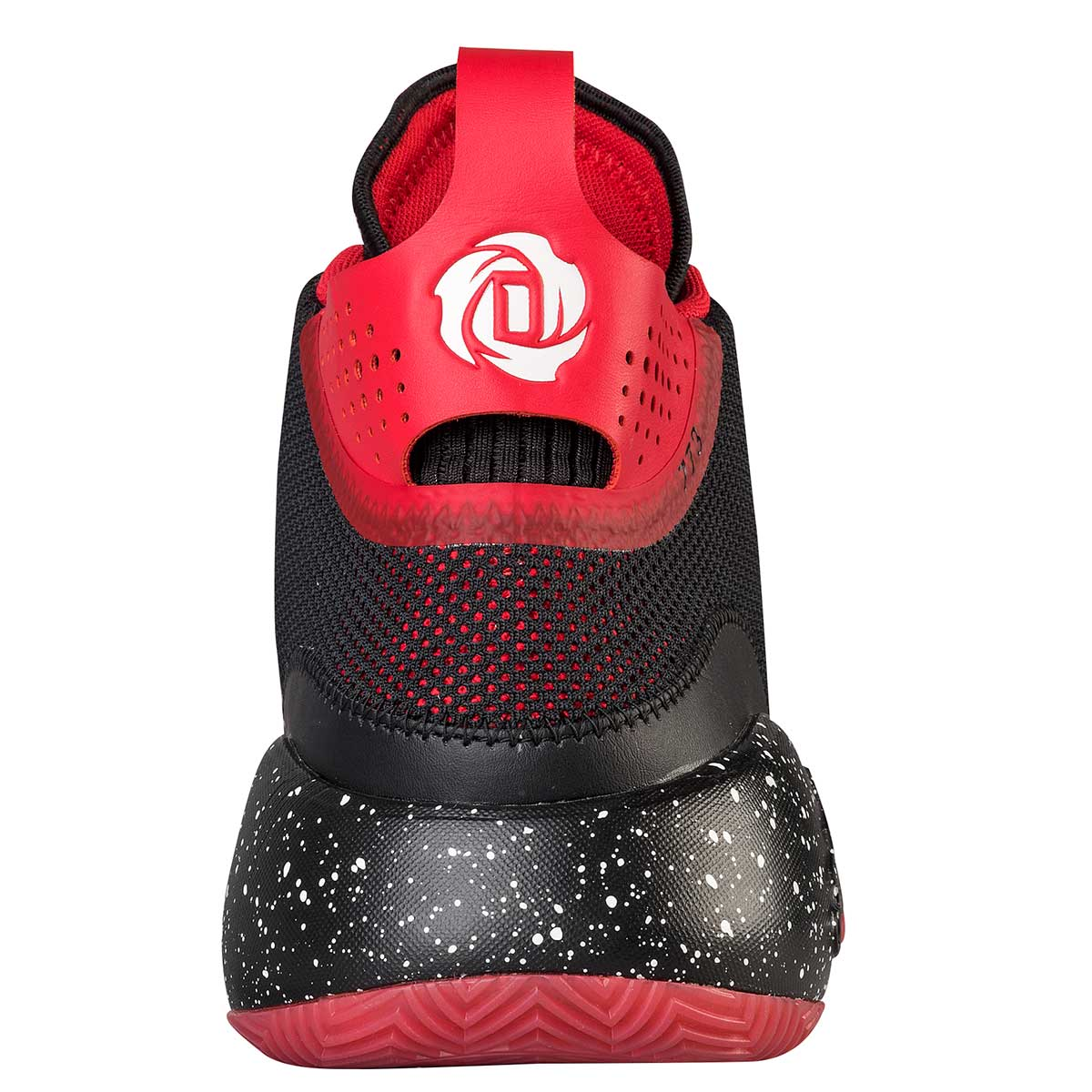 TENIS ADIDAS D ROSE 773 2020 NEGRO/ROJO HOMBRE TALLAS #25 AL #29