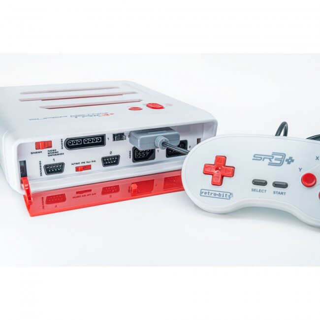 Super Retro TRIO Plus HD Consola de NES SNES Genesis 3 en 1