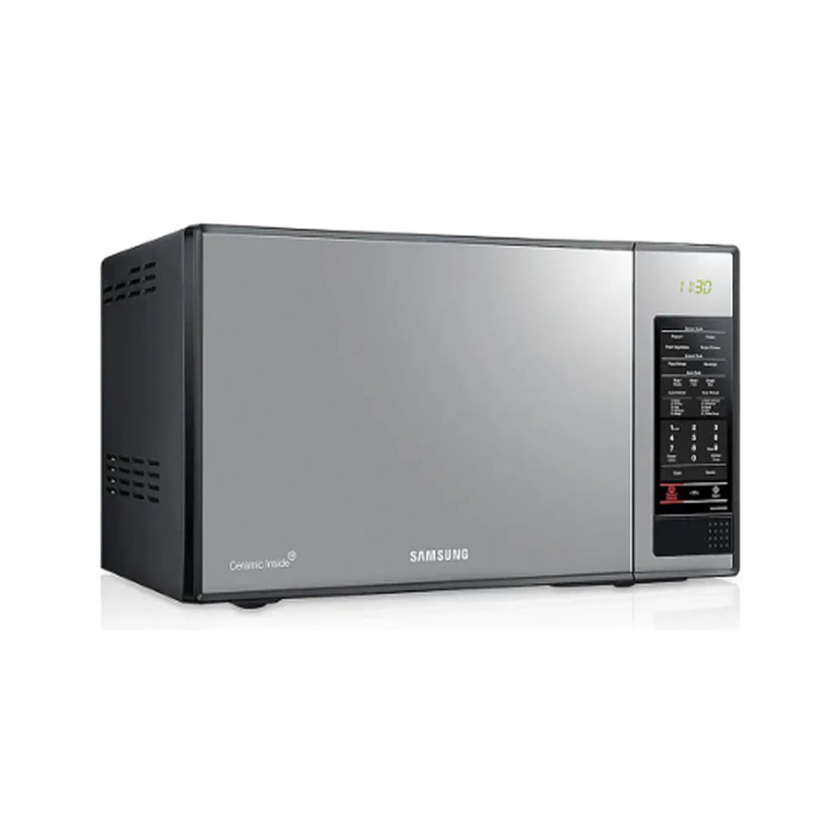 Horno de Microondas con Ceramic Inside Samsung  1.40 Pies MS402MADXBB/AX