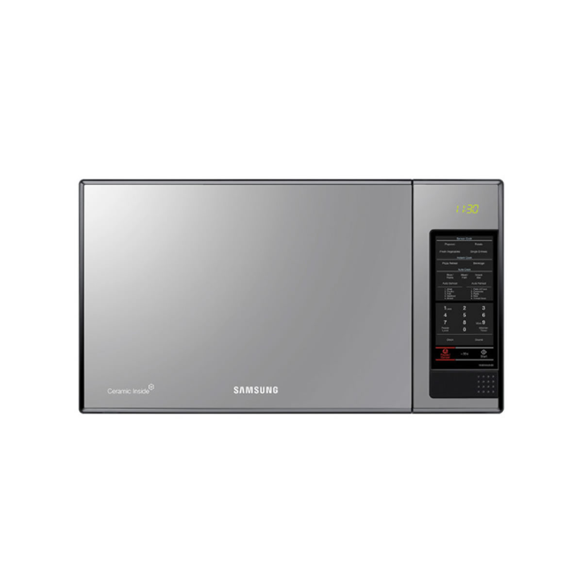 Horno de Microondas con Ceramic Inside Samsung  1.40 Pies MS402MADXBB/AX