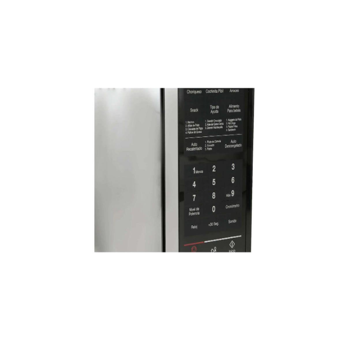 Horno de Microondas con Ceramic Inside Samsung  1.40 Pies MS402MADXBB/AX