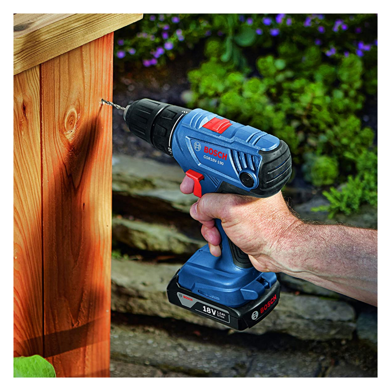 Taladro/Atornillador 18V BOSCH (2) Batería + Bolso