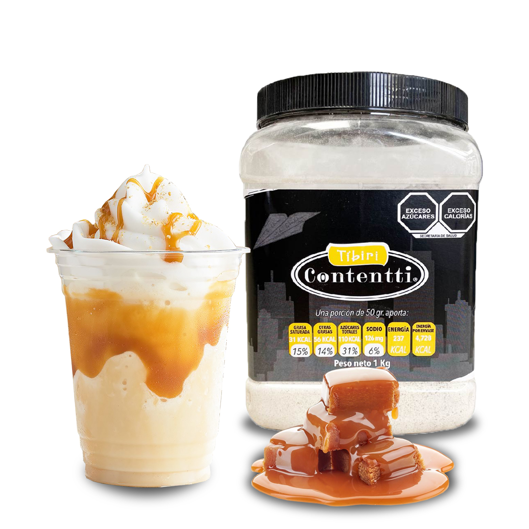 Polvo para Frappucchino Sabor Caramelo 1 kg