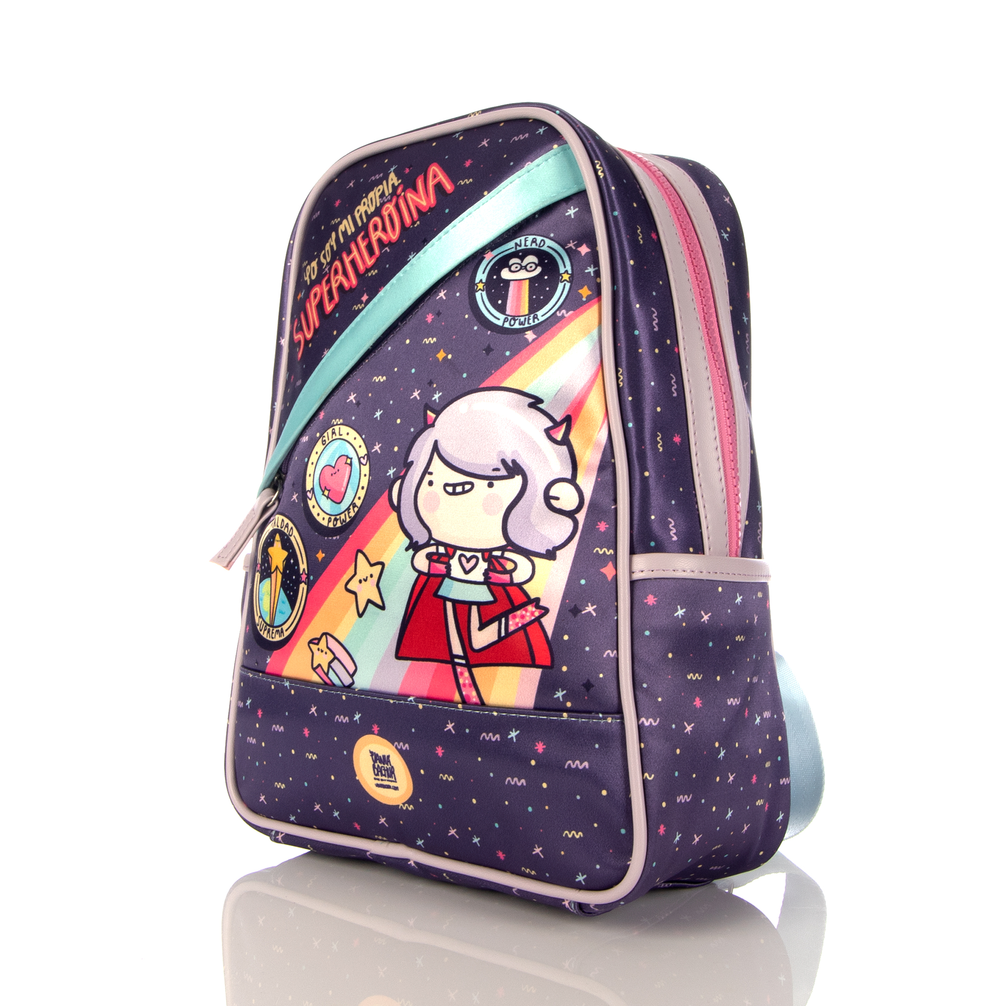 Mini Mochila Vania Bachur Superheroína Original