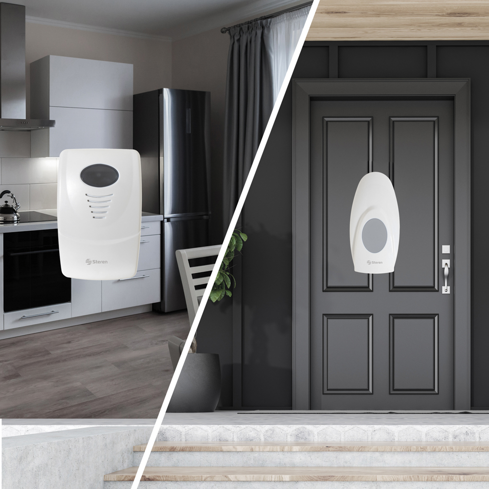 Timbre Inalámbrico Digital Steren con 36 Melodías TIM-101