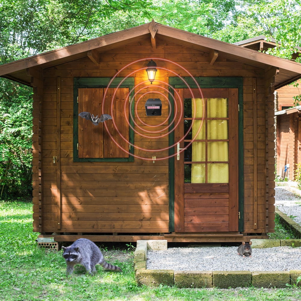 Ahuyentador Solar Ultrasónico para Plagas Steren SOLARTRONIC