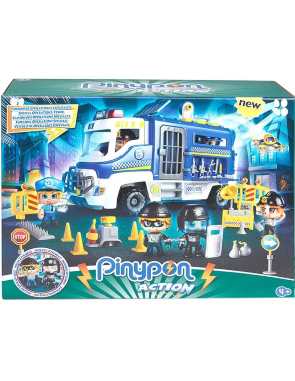 Juguetes Pinypon Action Coche Policia Pinypon El Corte Ingles - Main Image