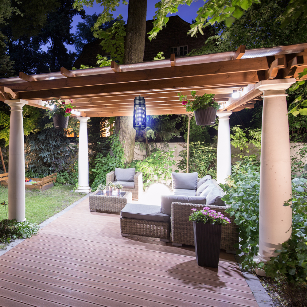 Exterminador Eléctrico de Insectos Voladores Steren INSECTRONIC