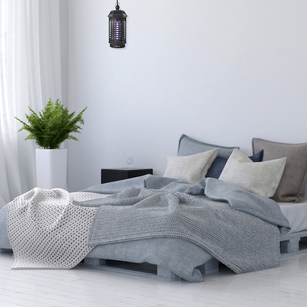 Exterminador Eléctrico de Insectos Voladores Steren INSECTRONIC-MINI