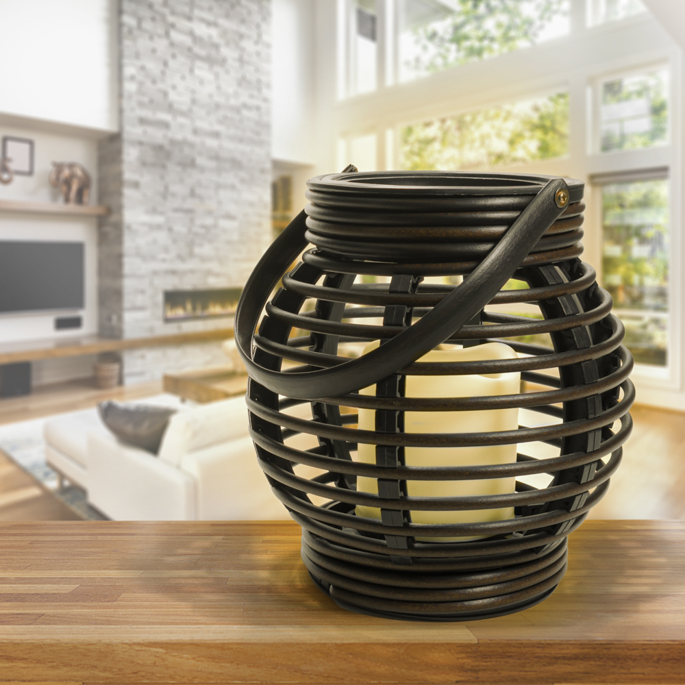 Lámpara Decorativa LED Forma Canasta Steren LAM-145