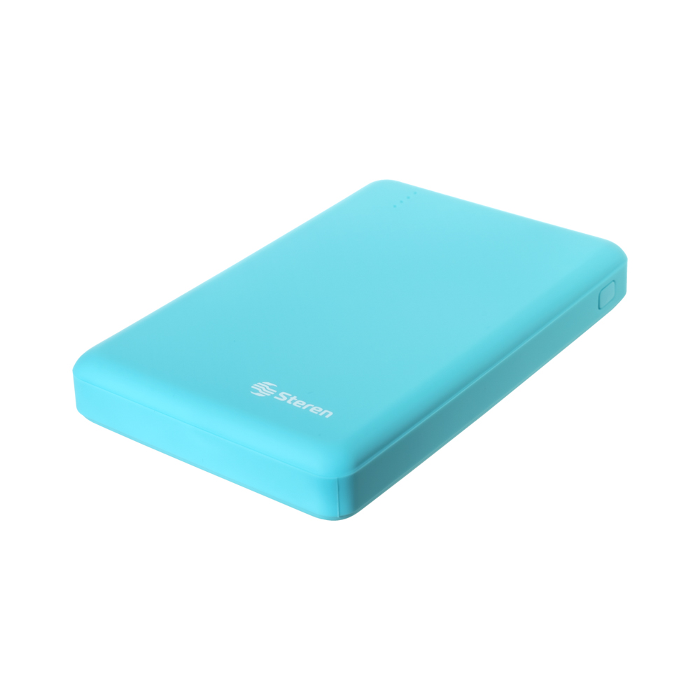 Batería de Respaldo Power Bank Steren con 5,000 mAh y Salida USB MOV-1058 Texturizada