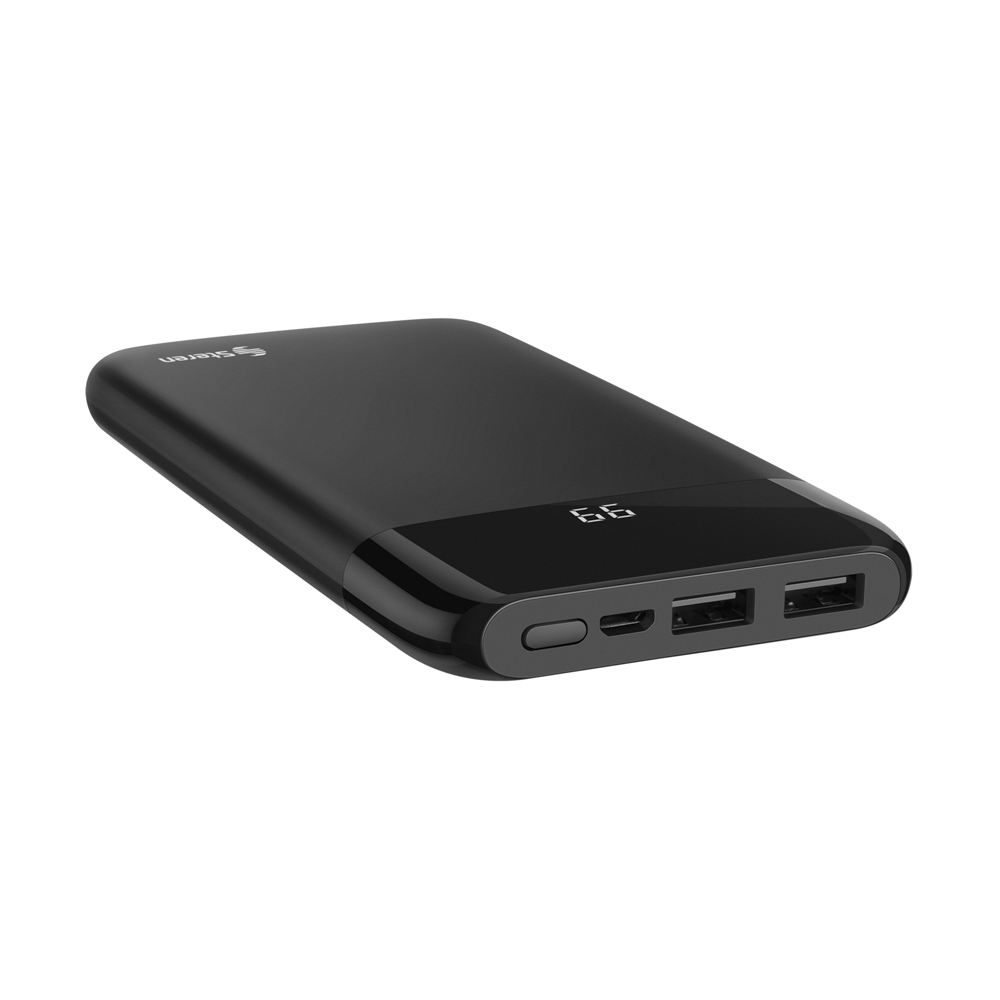 Batería de Respaldo Power Bank Steren con 8,000 mAh y 2 Salidas USB MOV-1010