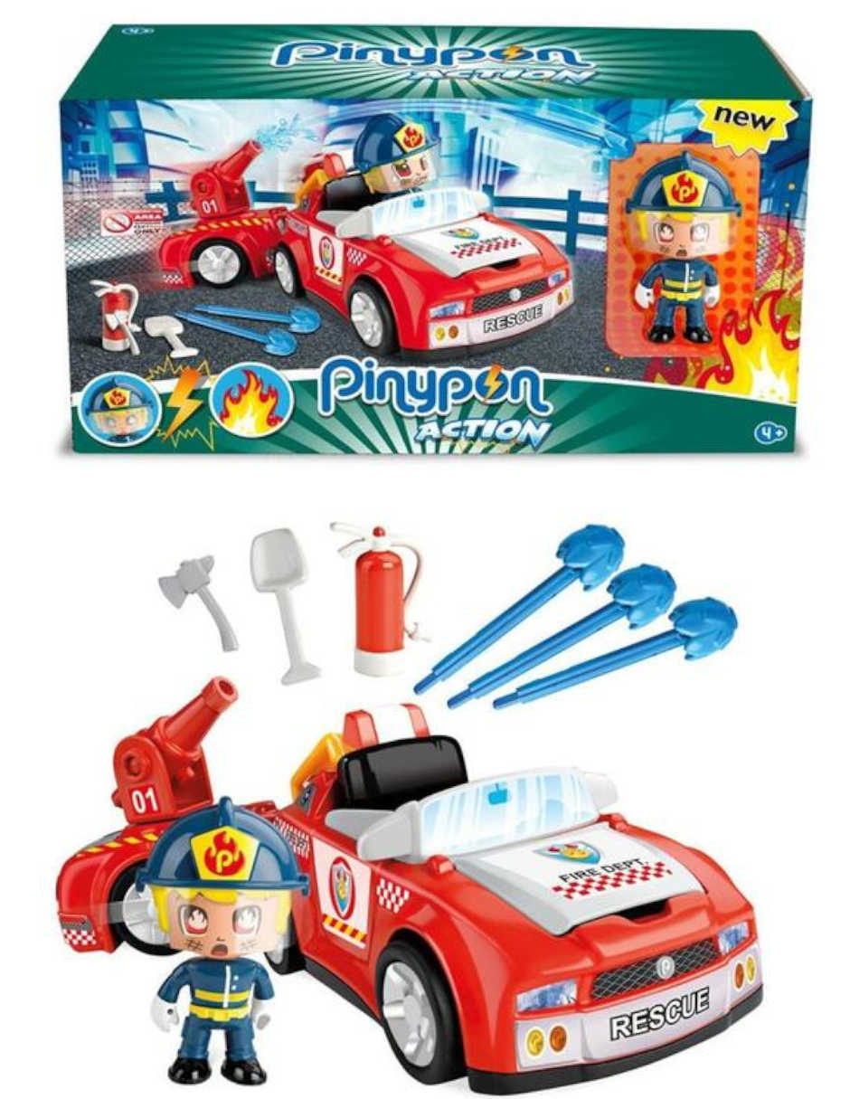 Pinypon Action Coche De Bombero