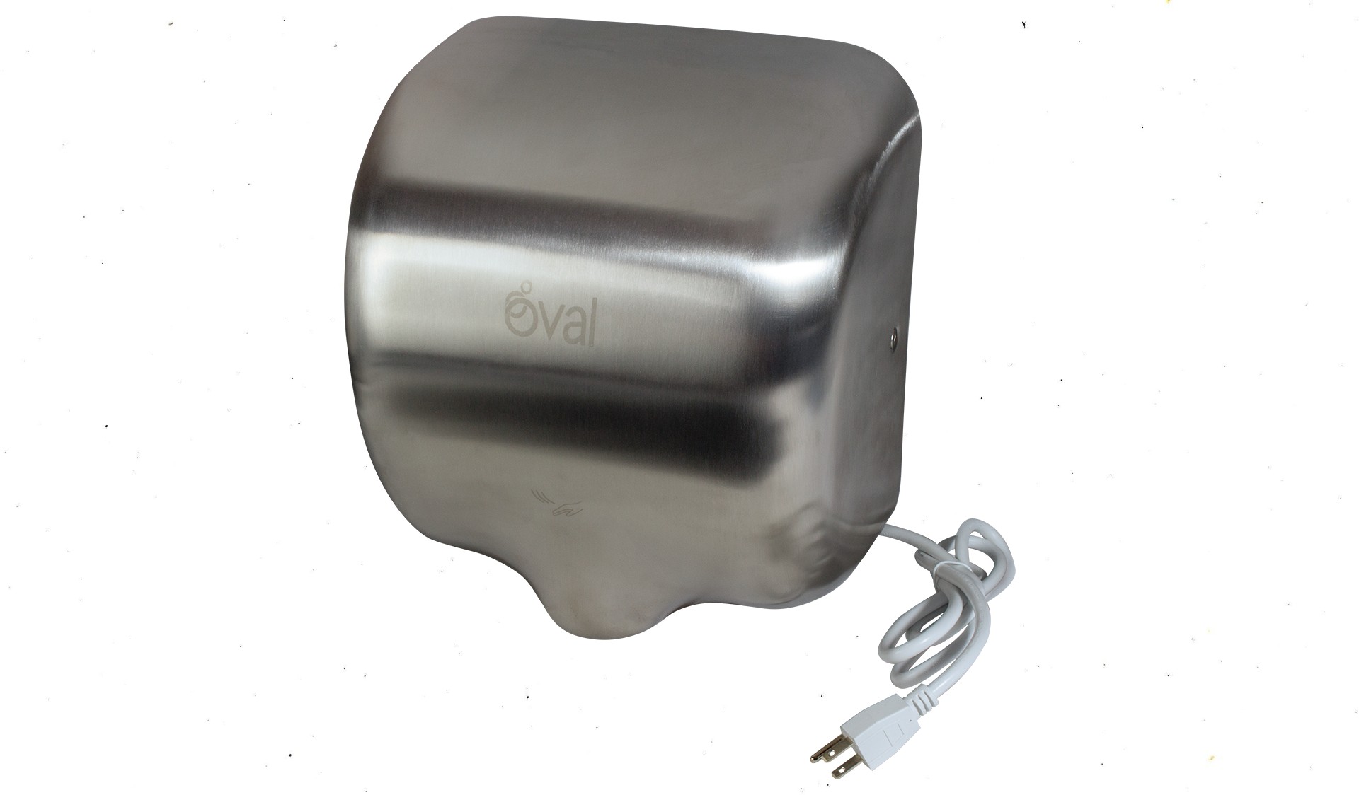 Secador De Manos Automático Oval de Acero Inoxidable 550w