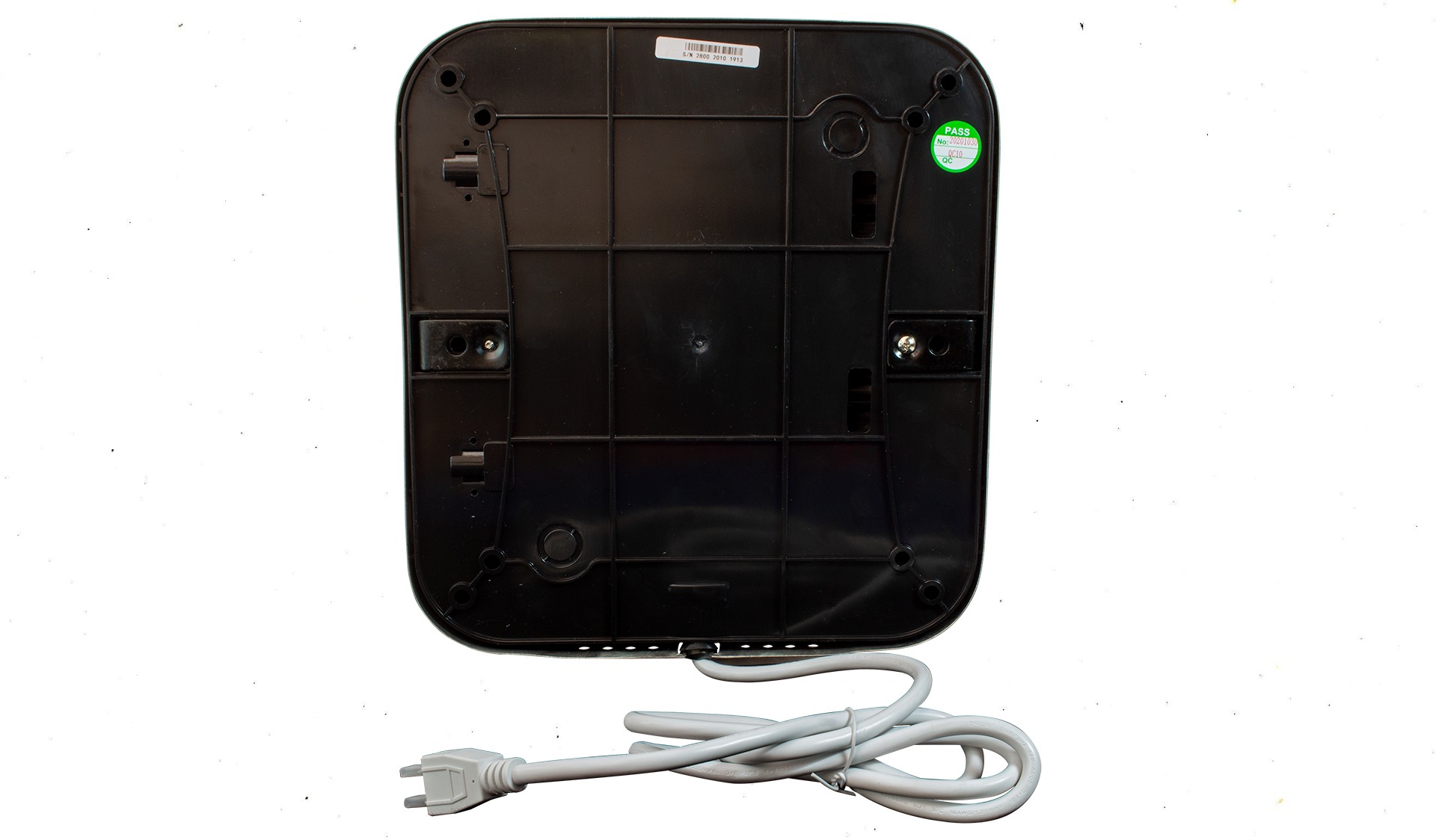 Secador De Manos Automático Oval de Acero Inoxidable 550w