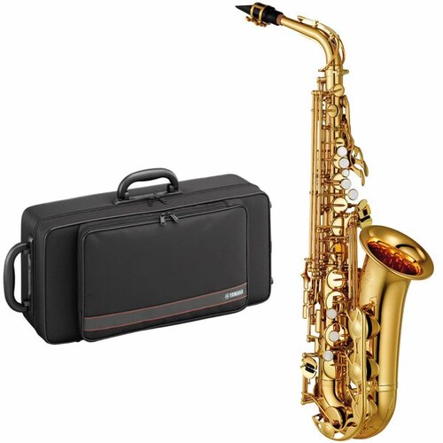 Saxofón Alto Yamaha YAS 280 Llave De Fa# Y Fa Frontal
