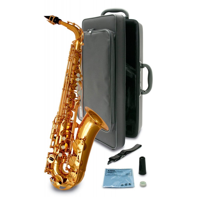Saxofón Alto Yamaha YAS 280 Llave De Fa# Y Fa Frontal