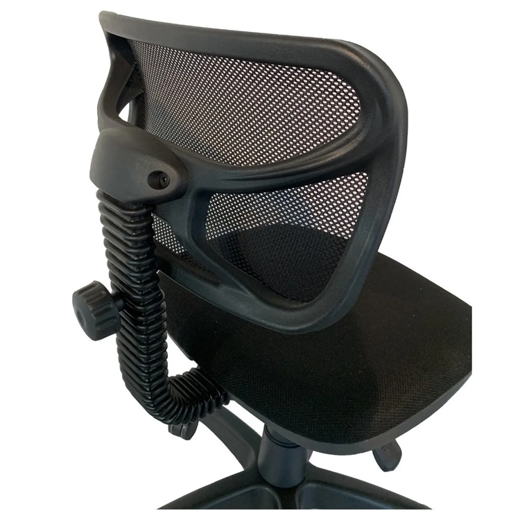Mesa escritorio madera y cristal silla reforzada con malla mesh secretarial oficina escuela