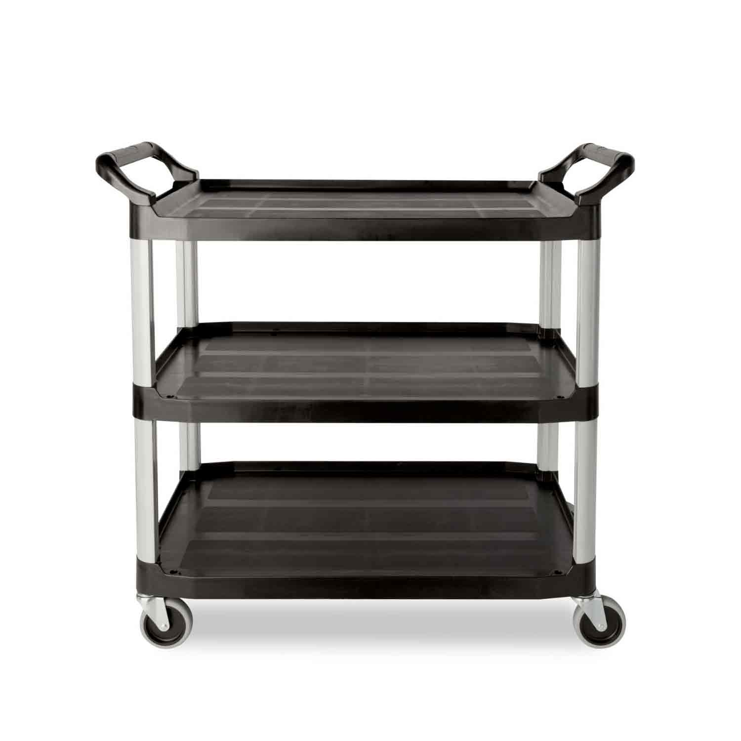 Carro De Servicio para  Restaurante Rubbermaid 4091 de 136 Kg - Venta únicamente en ciudad de México