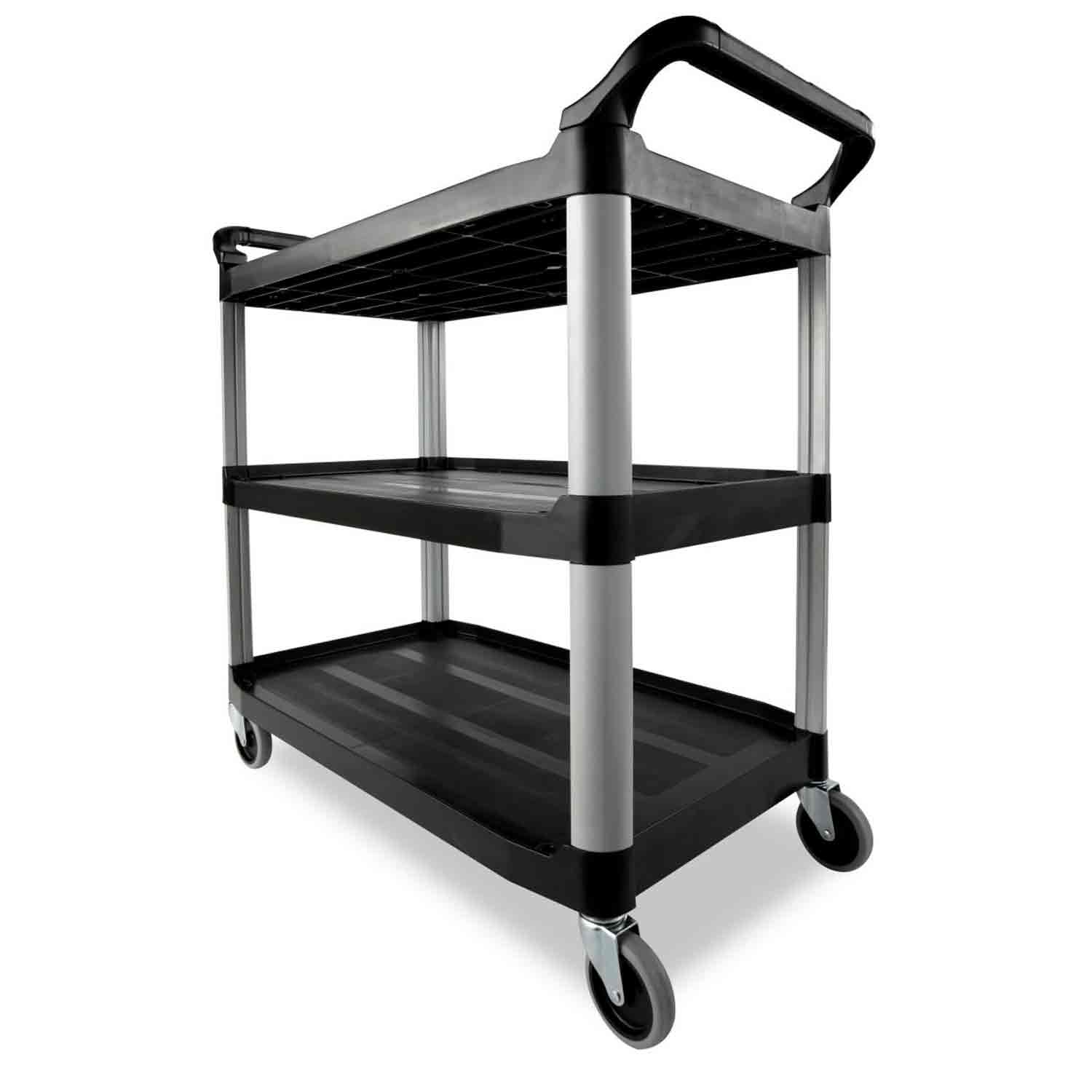 Carro De Servicio para  Restaurante Rubbermaid 4091 de 136 Kg - Venta únicamente en ciudad de México