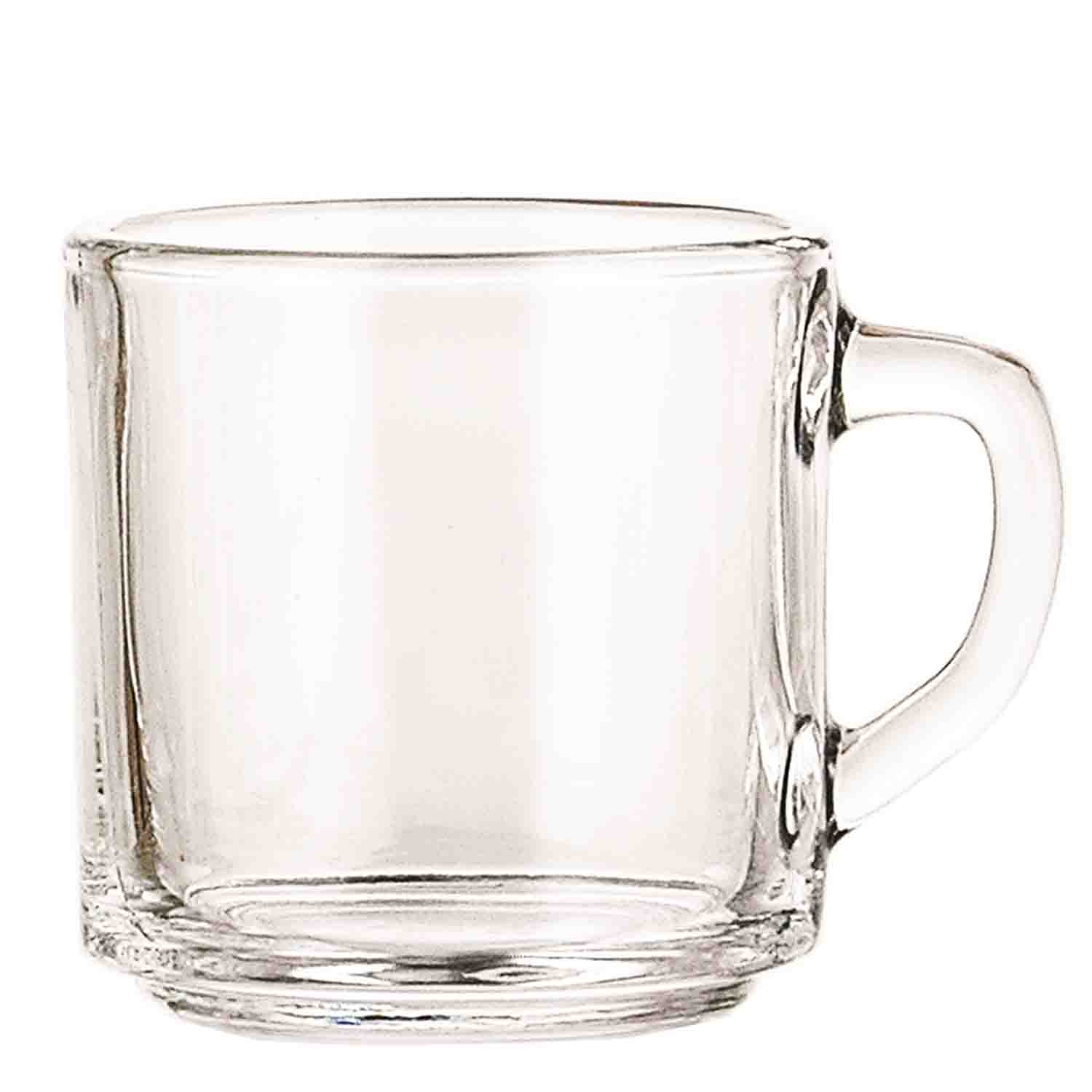 Taza Café Capuchino Cristal 220 cc Oslo Borm-Host (15 uds)