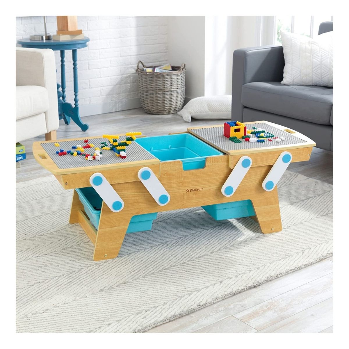 Mesa Juegos con Bloques de Construcción Kidkraft 10098 CST