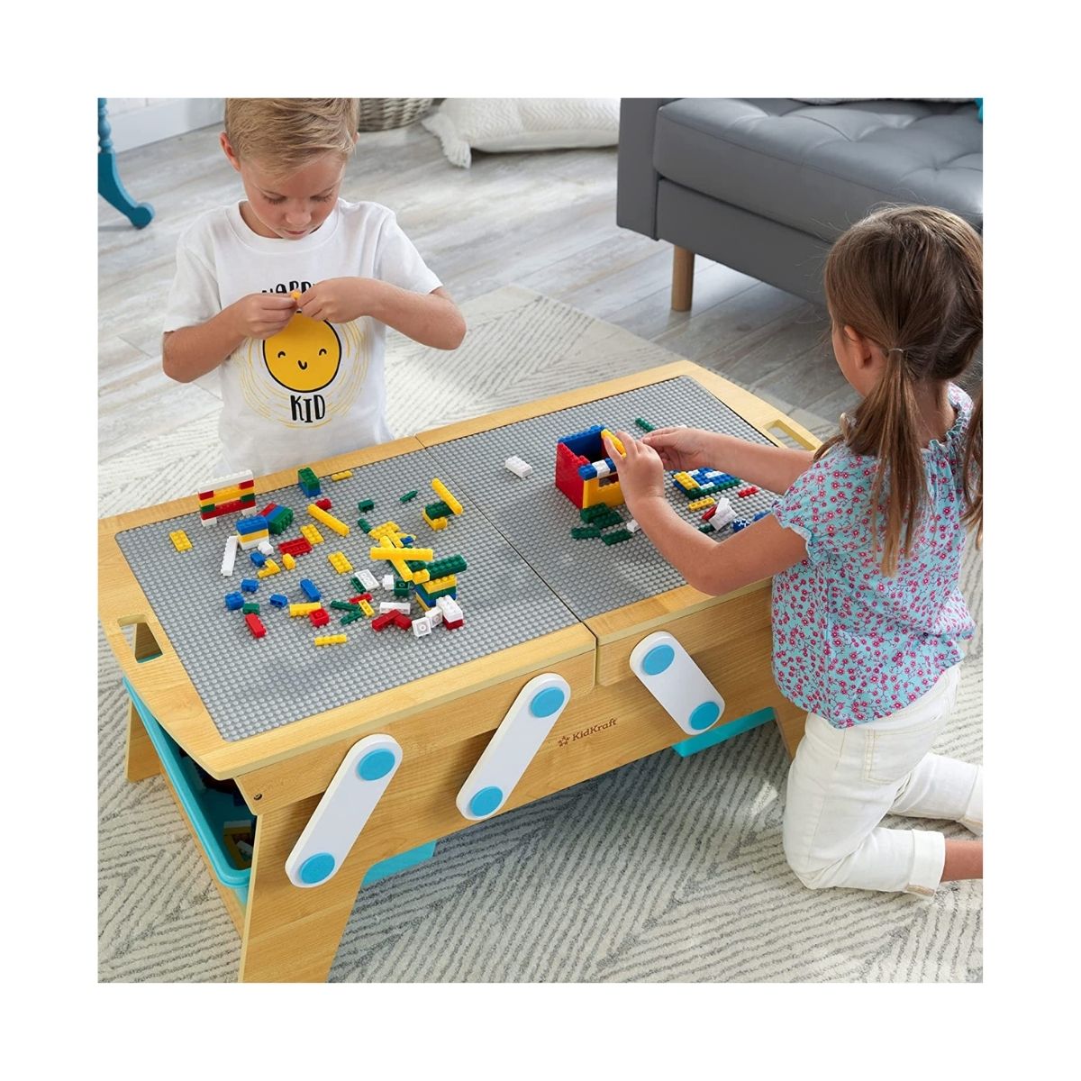 Mesa Juegos con Bloques de Construcción Kidkraft 10098 CST