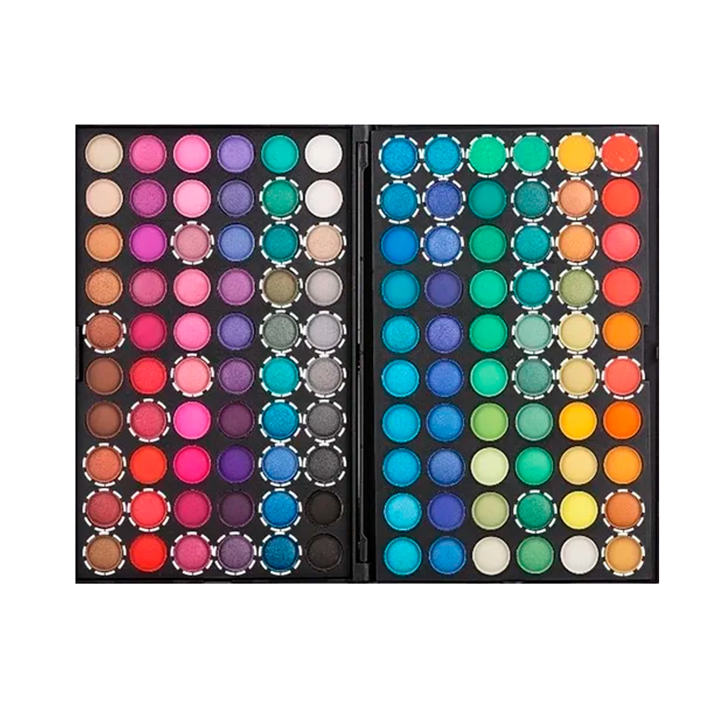 120 Colores Paleta De Sombras Larga Duración Para Maquillaje Mas Set De Brochas .