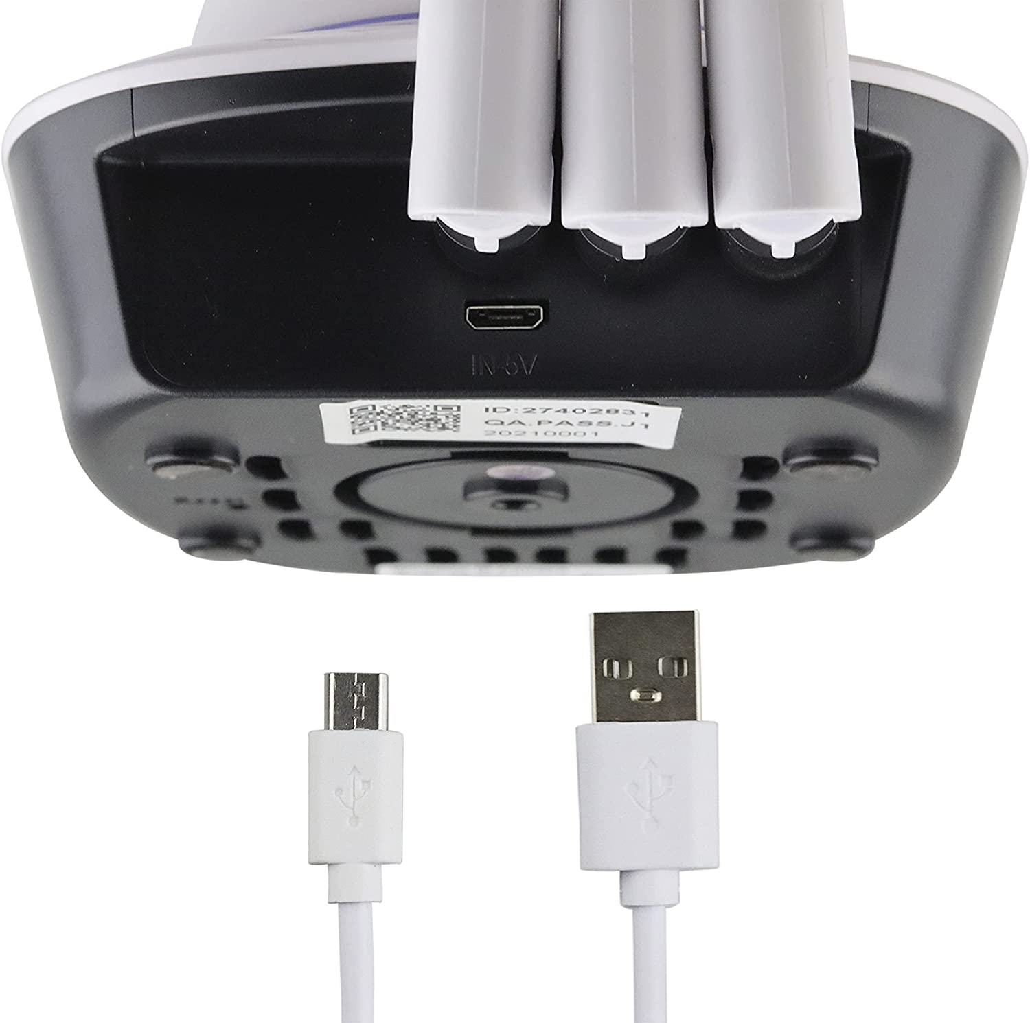 Cámara Seguridad interior IP 360 App Wifi Nocturna Vigilancia 3d HD