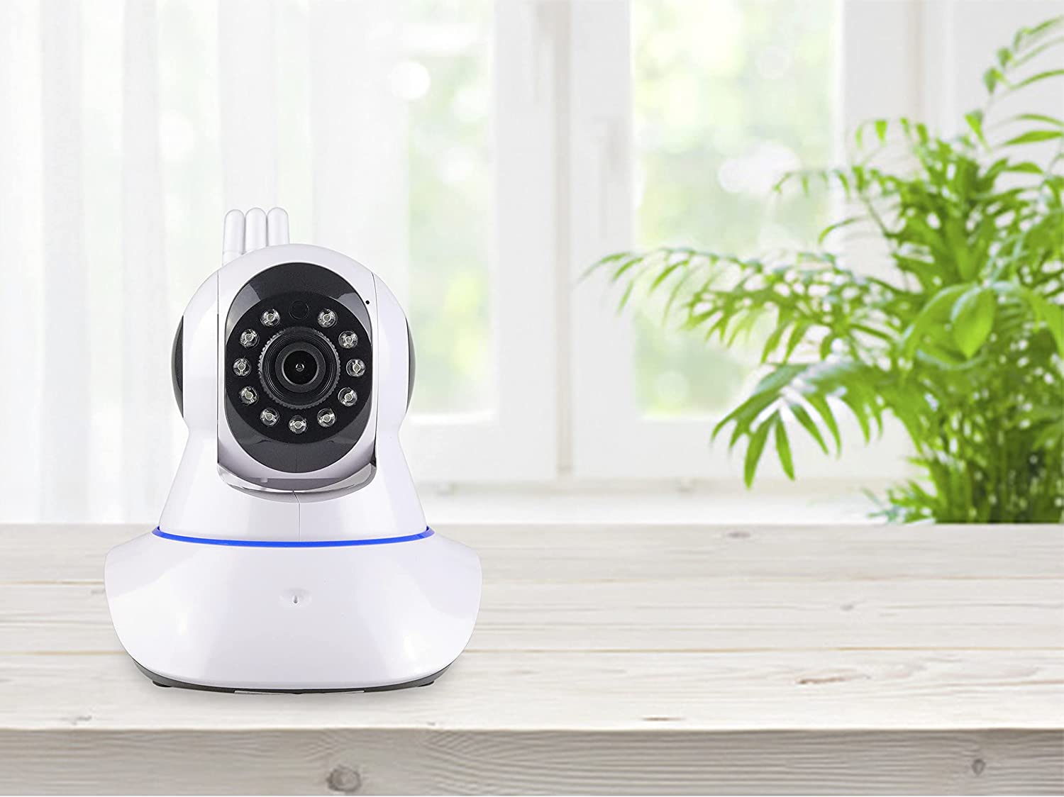 Cámara Seguridad interior IP 360 App Wifi Nocturna Vigilancia 3d HD