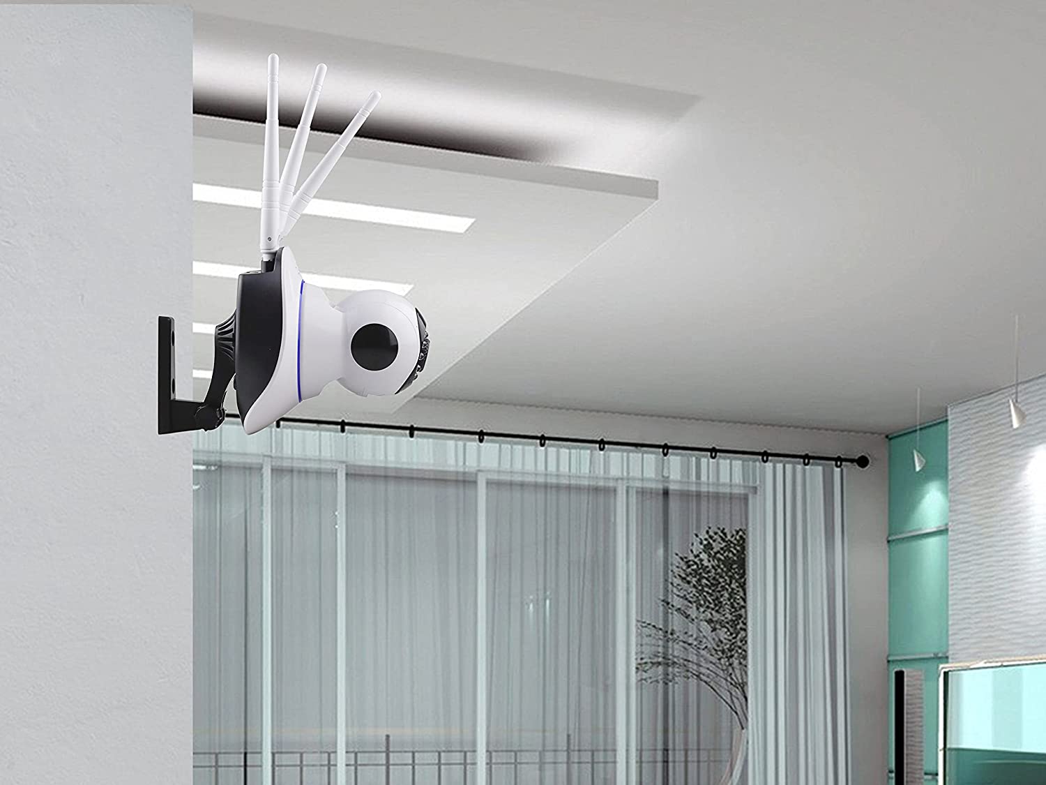 Cámara Seguridad interior IP 360 App Wifi Nocturna Vigilancia 3d HD