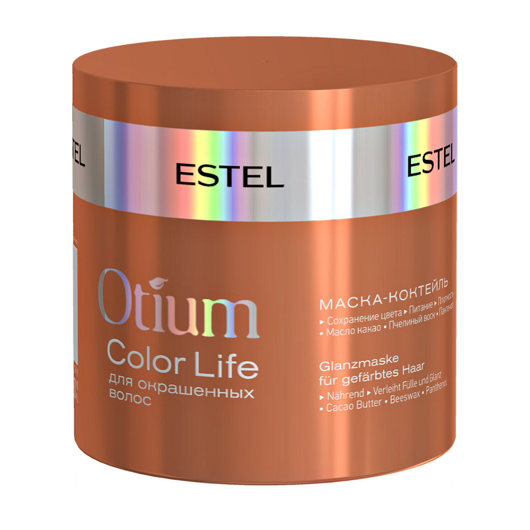 Mascarilla Coctel Para El Cabello Teñido Otium Color Life