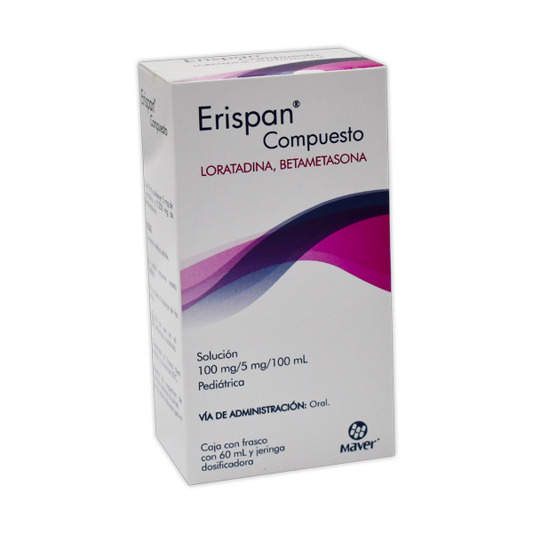 Erispan Compuesto Pediátrica 60 ml -- Loratadina / Betametasona