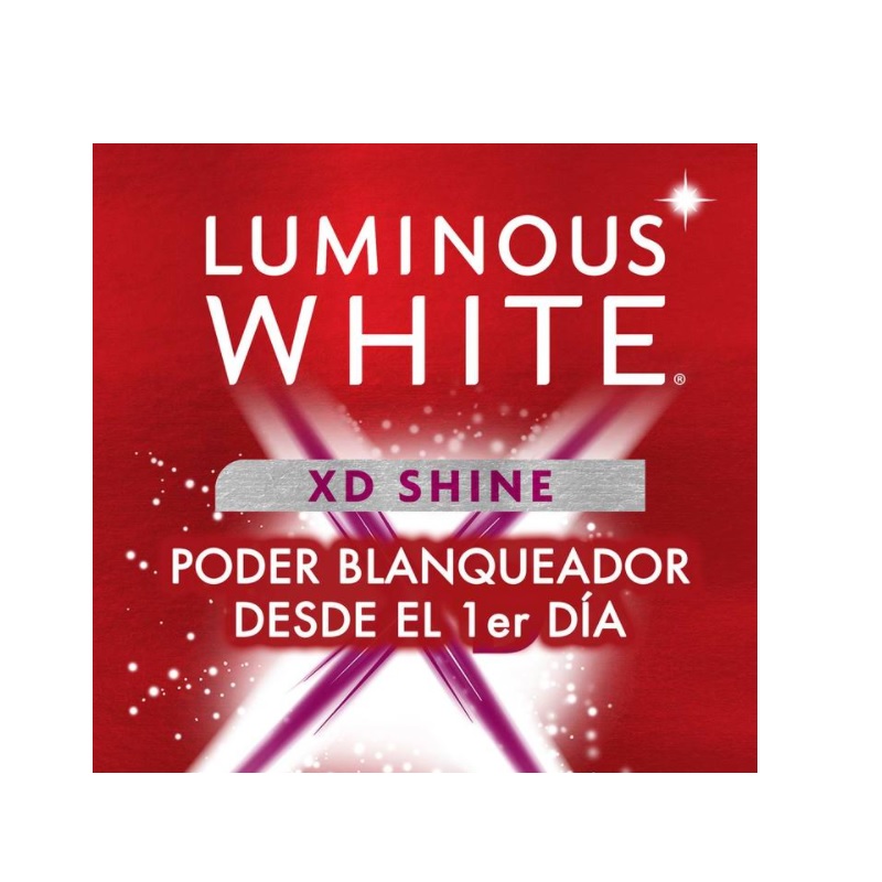 Crema Dental Colgate Luminous White 4 Piezas 100 Mililitros