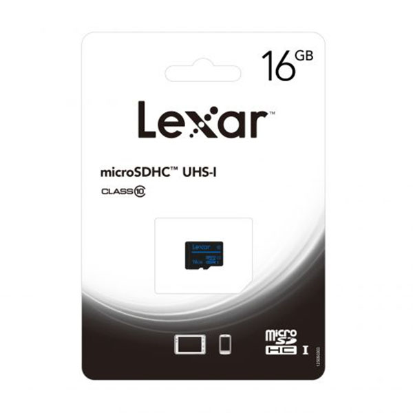 Tarjeta De Memoria 16GB High-Performance 633X Microsdh UHS-I C10 U1 Velocidad 80MB/S Lexar