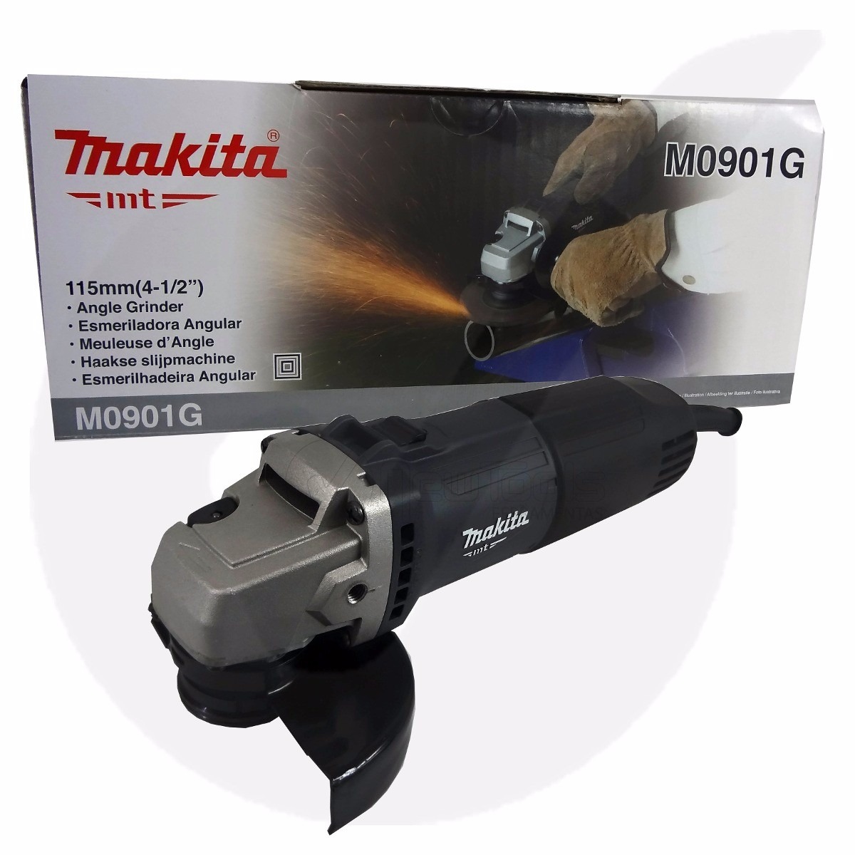 Miniesmeriladora 540w Makita Ssp 4-1/2 600rpm M0901g
