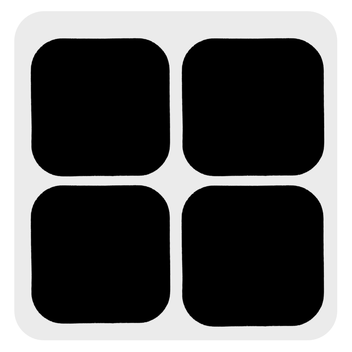 8 Electrodos Parches Pads SensaMed 5x5 3.5mm Azul Compatible Hivox Beurer SOQI HTM Electro Reflex VAK HiDow