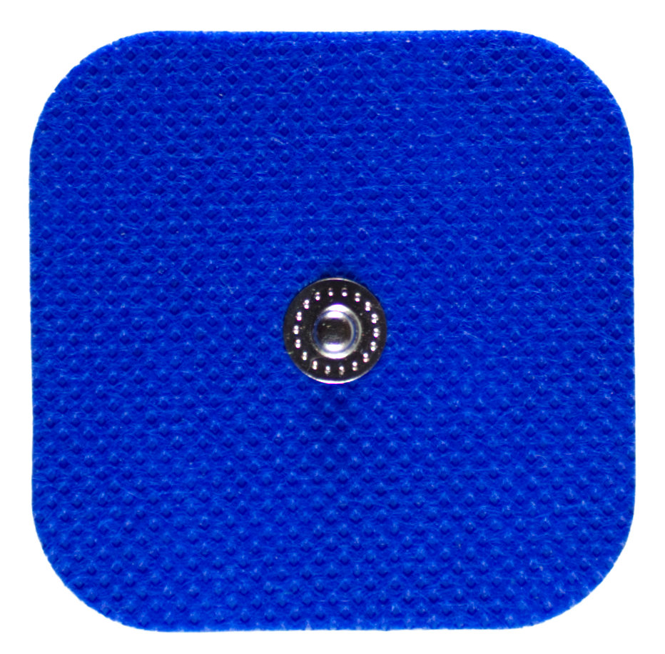 8 Electrodos Parches Pads SensaMed 5x5 3.5mm Azul Compatible Hivox Beurer SOQI HTM Electro Reflex VAK HiDow