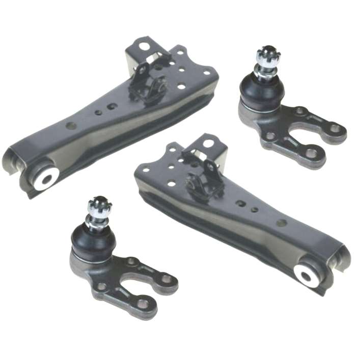 KIT DE HORQUILLAS SUPERIORES E INFERIORES CON ROTULAS, BIELETAS DE DIRECCIÒN CON TERMINALES Y TORNILLOS ESTABILIZADORES TOYOTA HIACE 2.7L 04-19