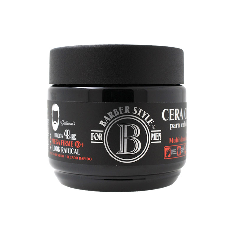 Caja CeraGel para caballero Gel Barber style for B Men 200gr (8pz) CCGBS-200