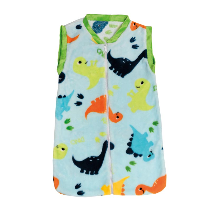 Absorba Baby-Schlafsack Für Jungen – Mit Dino-Motiv, Aus Weichem Microfleece, Mit Reißverschluss