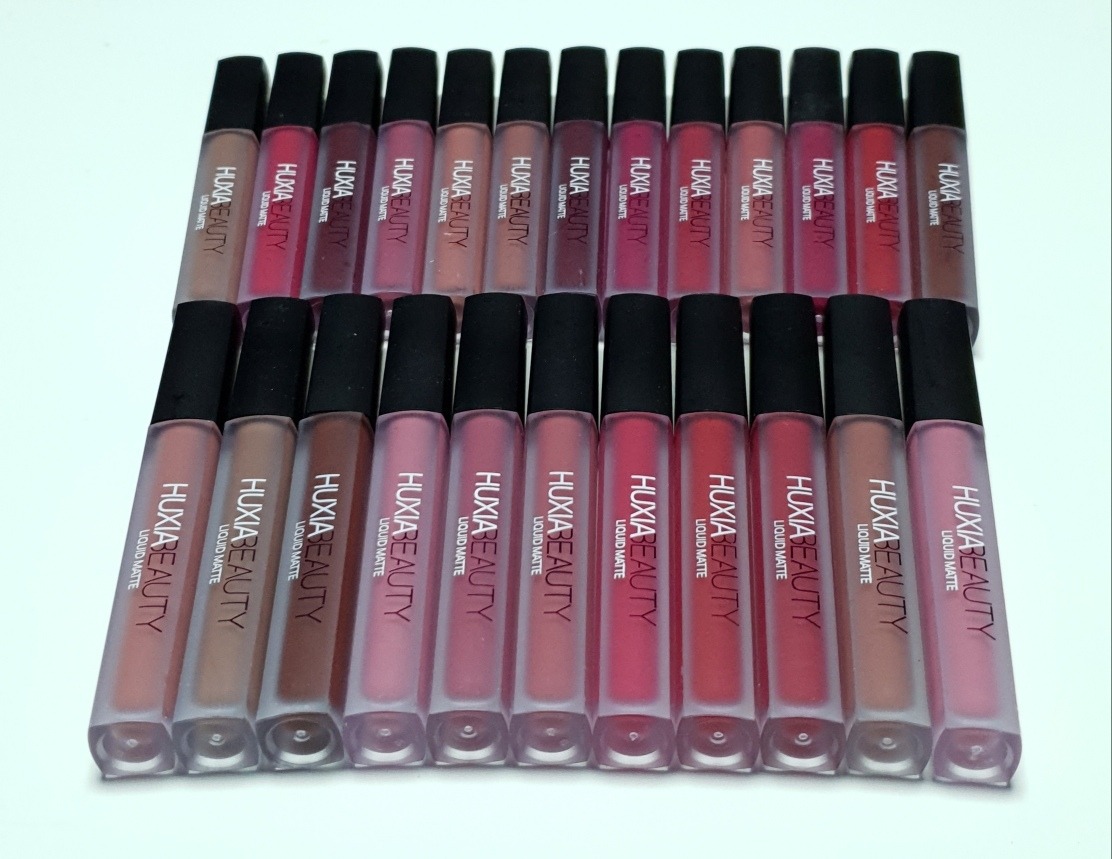 Labiales Mate Huxia Beauty 48 Piezas Matte Liquido Indeleble